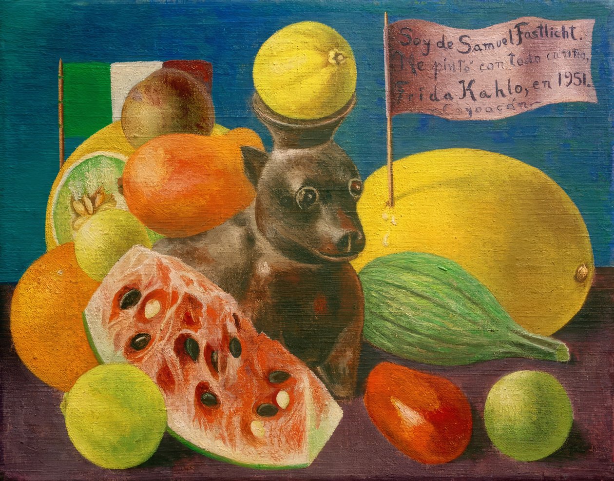 Asetelma tekijältä Frida Kahlo