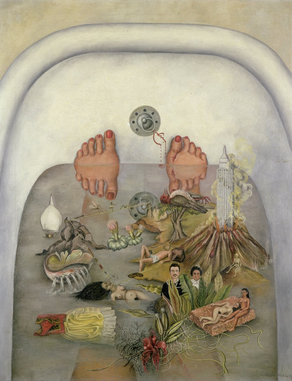 Mitä vesi antoi minulle tekijältä Frida Kahlo
