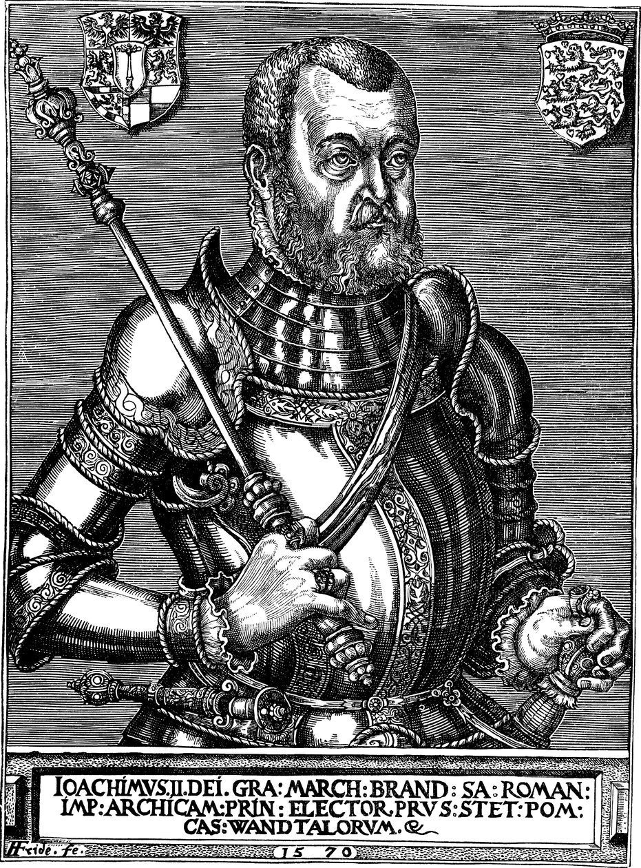 Muotokuva Joakim II Hektorista 1505-1571, Brandenburgin vaaliruhtinas, 1570 tekijältä Friderich