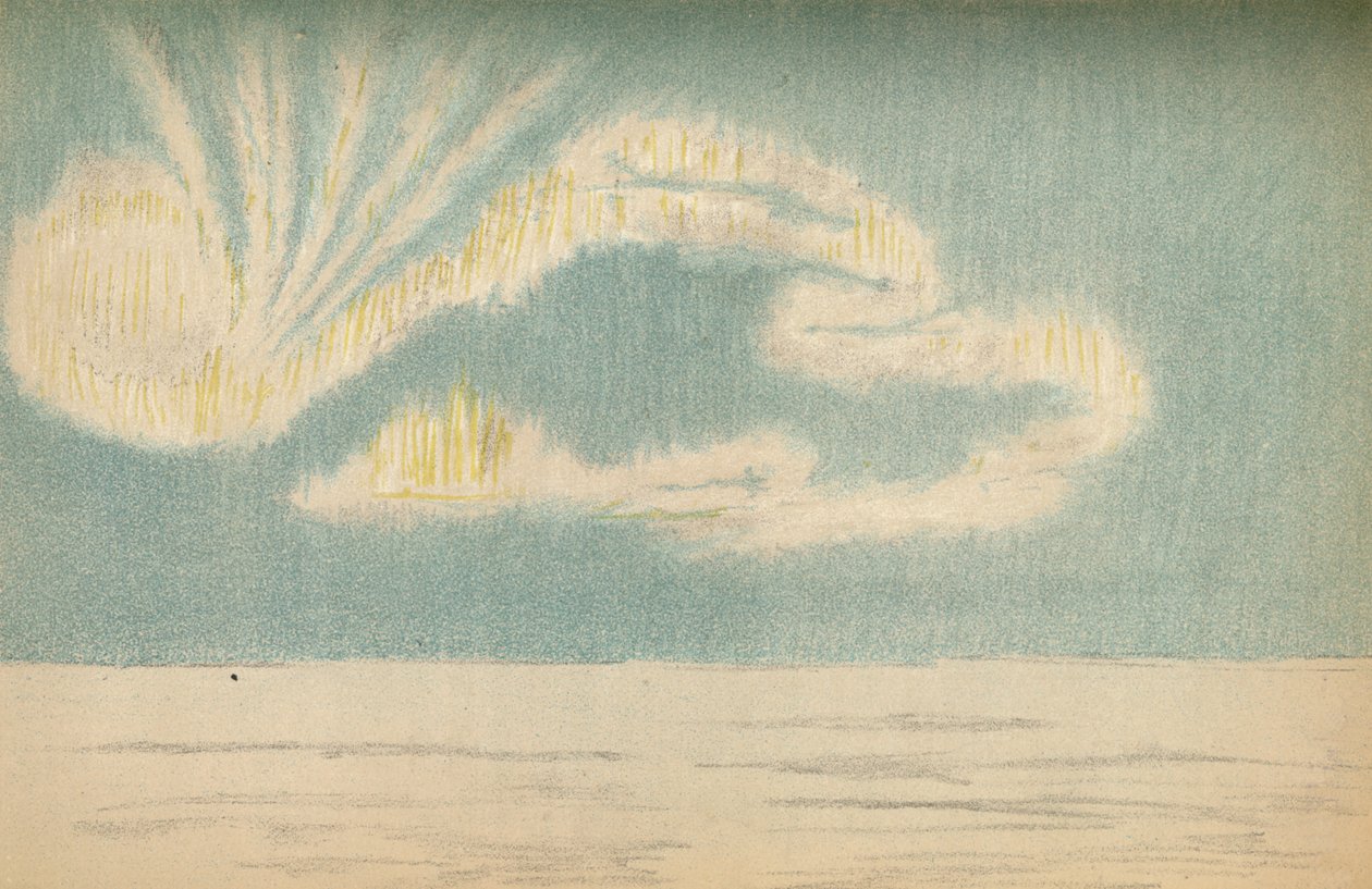 Aurora Borealis, 18. lokakuuta 1894, 1897 tekijältä Fridtjof Nansen