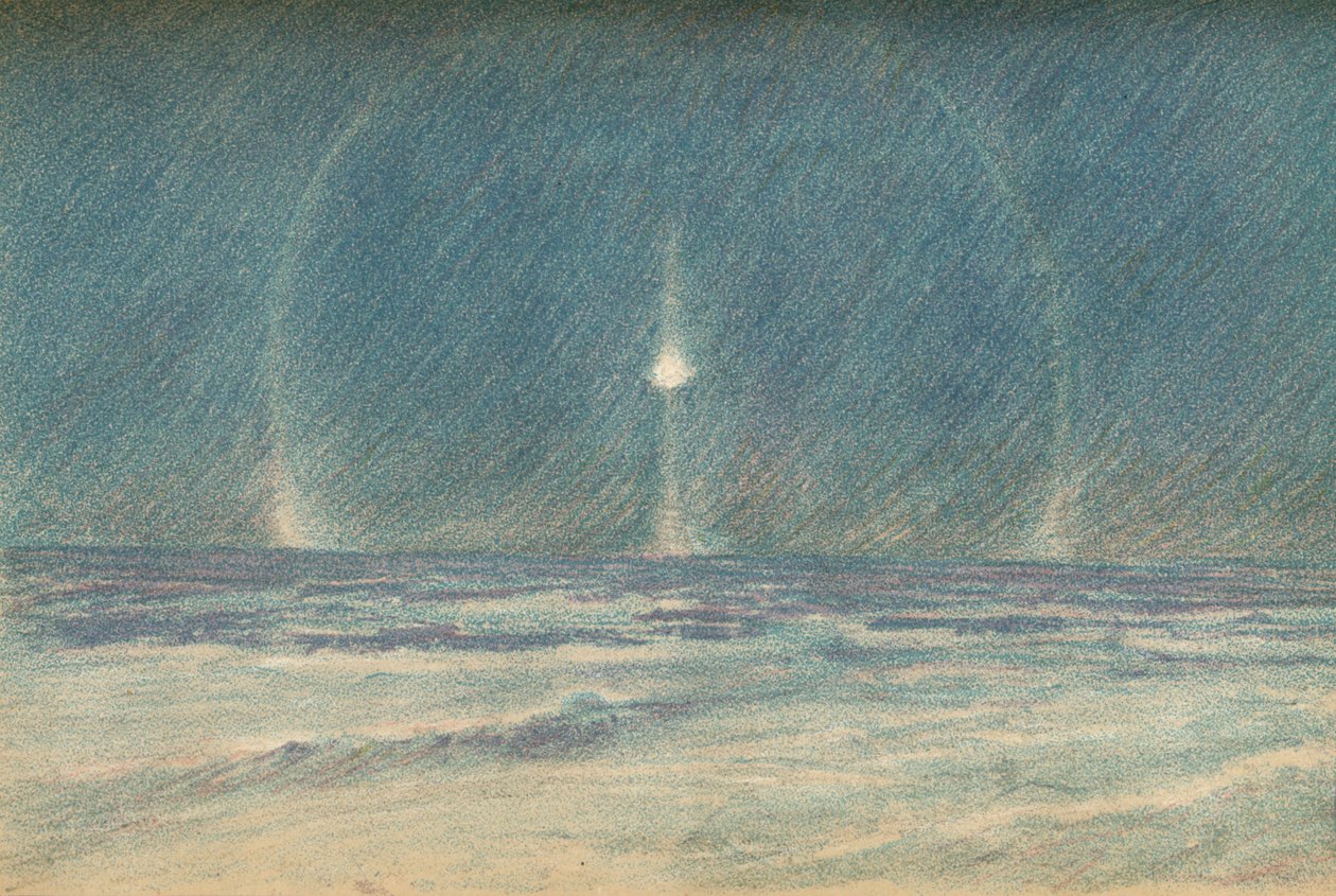 Valoilmiöt napa-yössä, 22. marraskuuta 1893, 1897. tekijältä Fridtjof Nansen