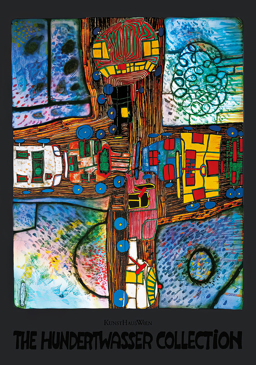 Risteys tekijältä Friedensreich Hundertwasser