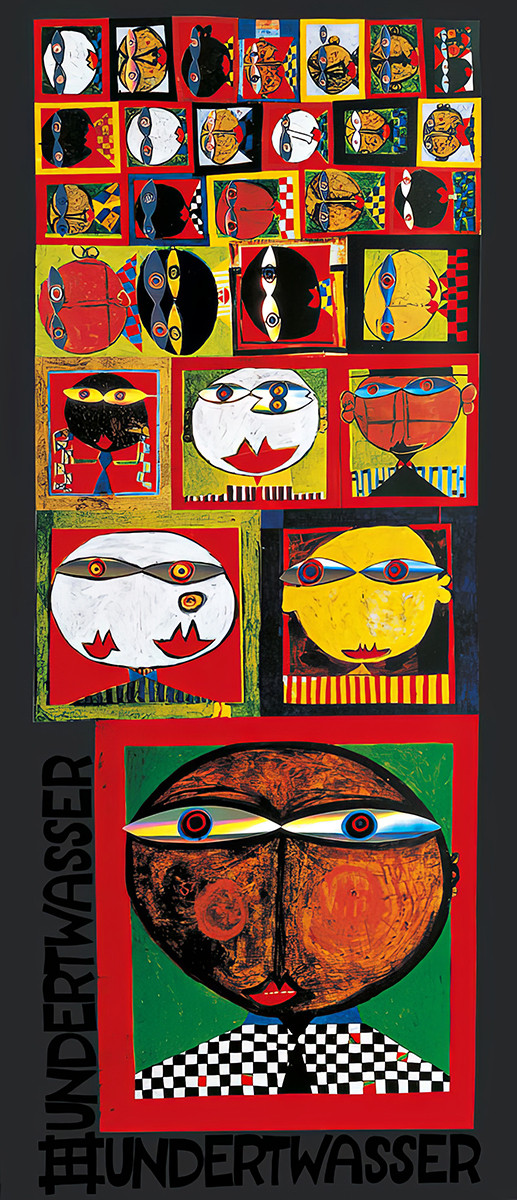 Elämme paratiisissa tekijältä Friedensreich Hundertwasser