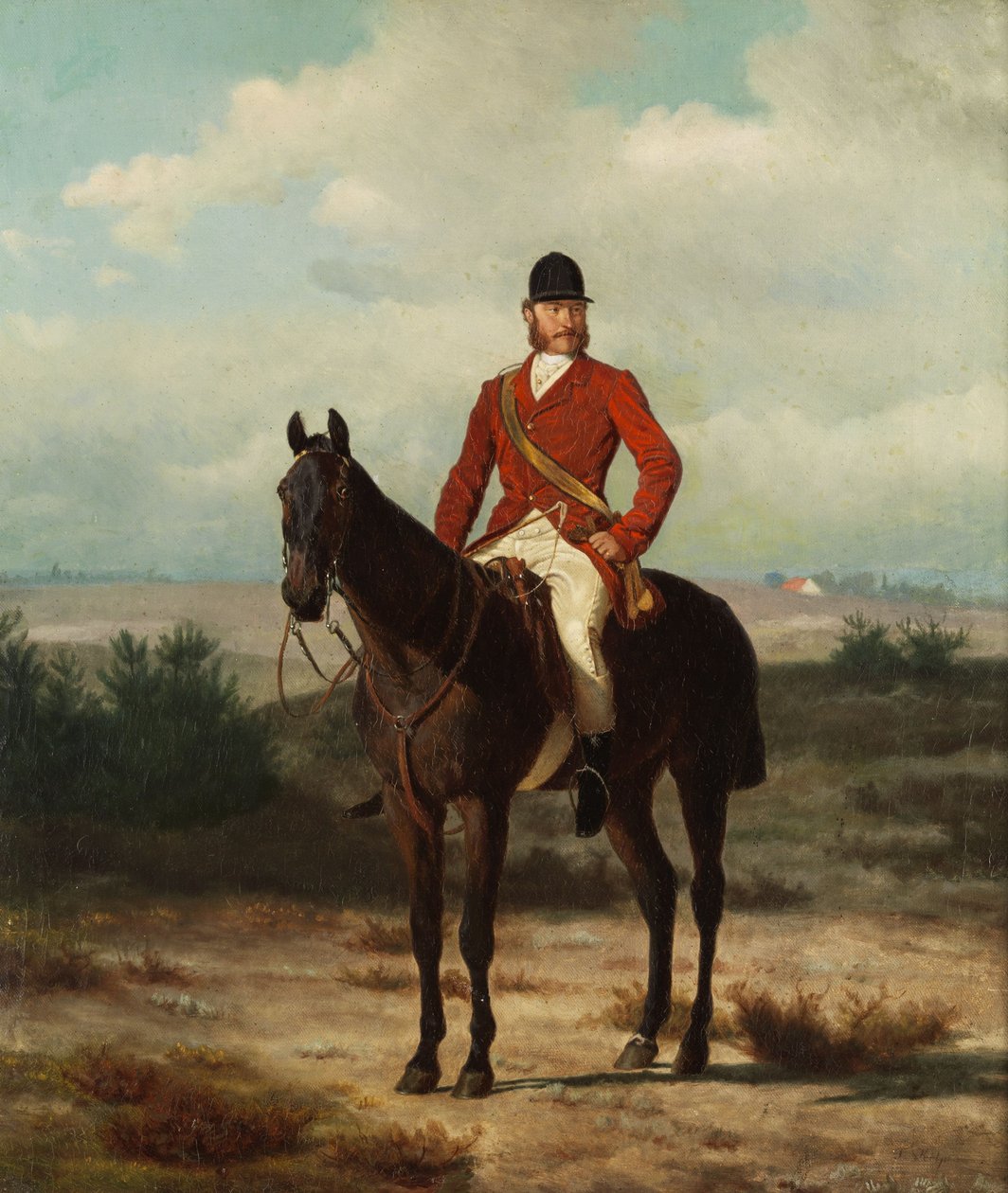 Ratsastusmuotokuva Preussin prinssi Charlesista (1801-1883) tekijältä Friedrich Anton Kilp
