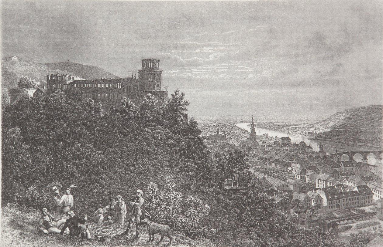 Heidelberg tekijältä Pierre Joseph Redouté