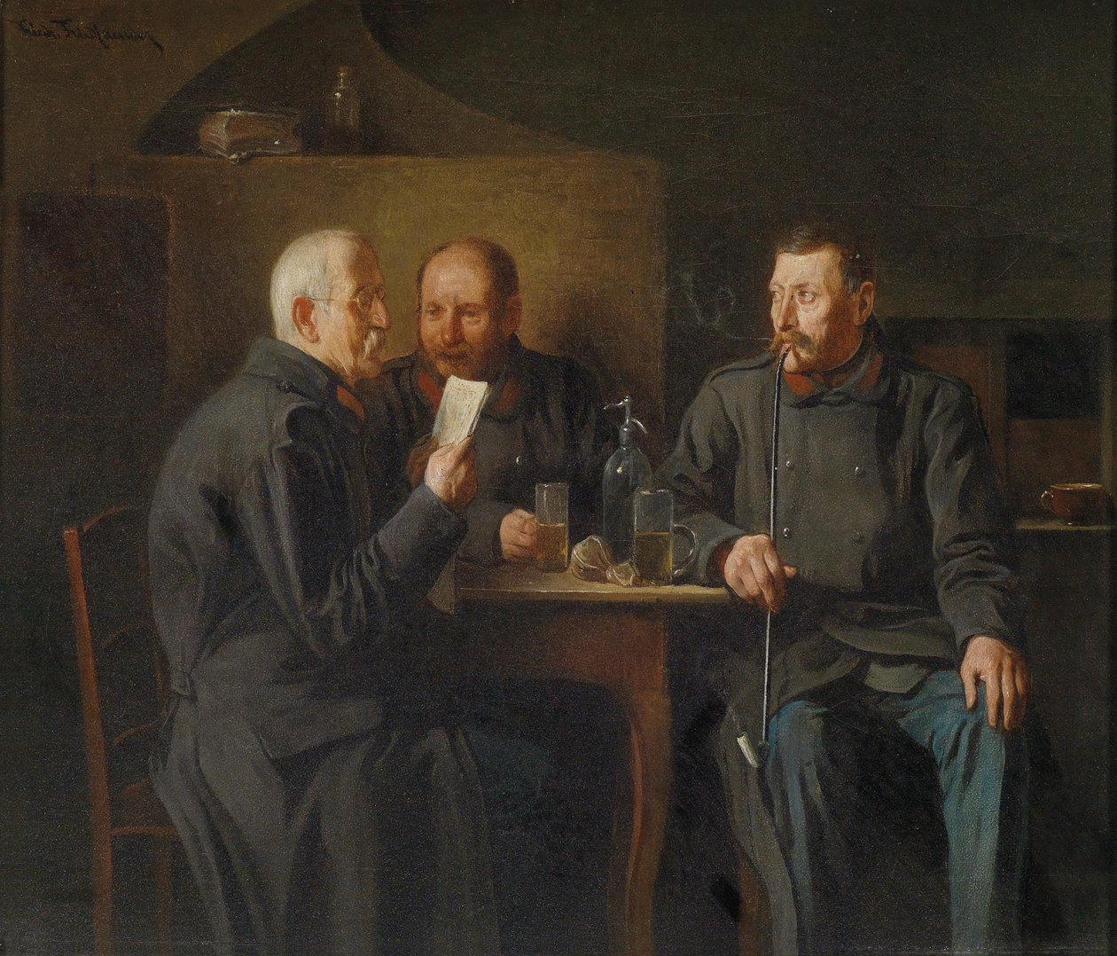Veteraanit im Gespräch tekijältä Friedrich Friedlander