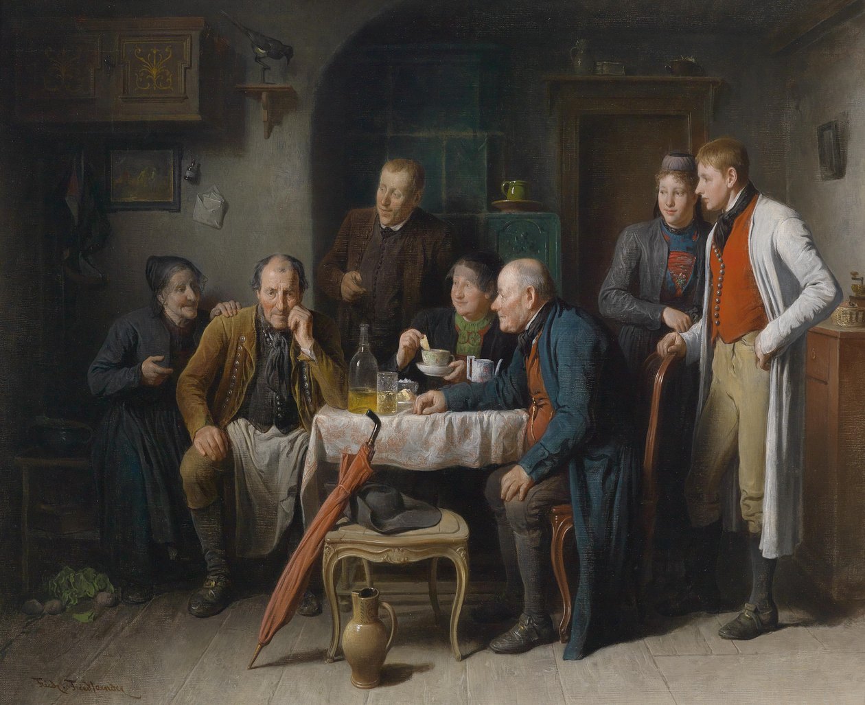 Die Brautwerbung tekijältä Friedrich Friedlander
