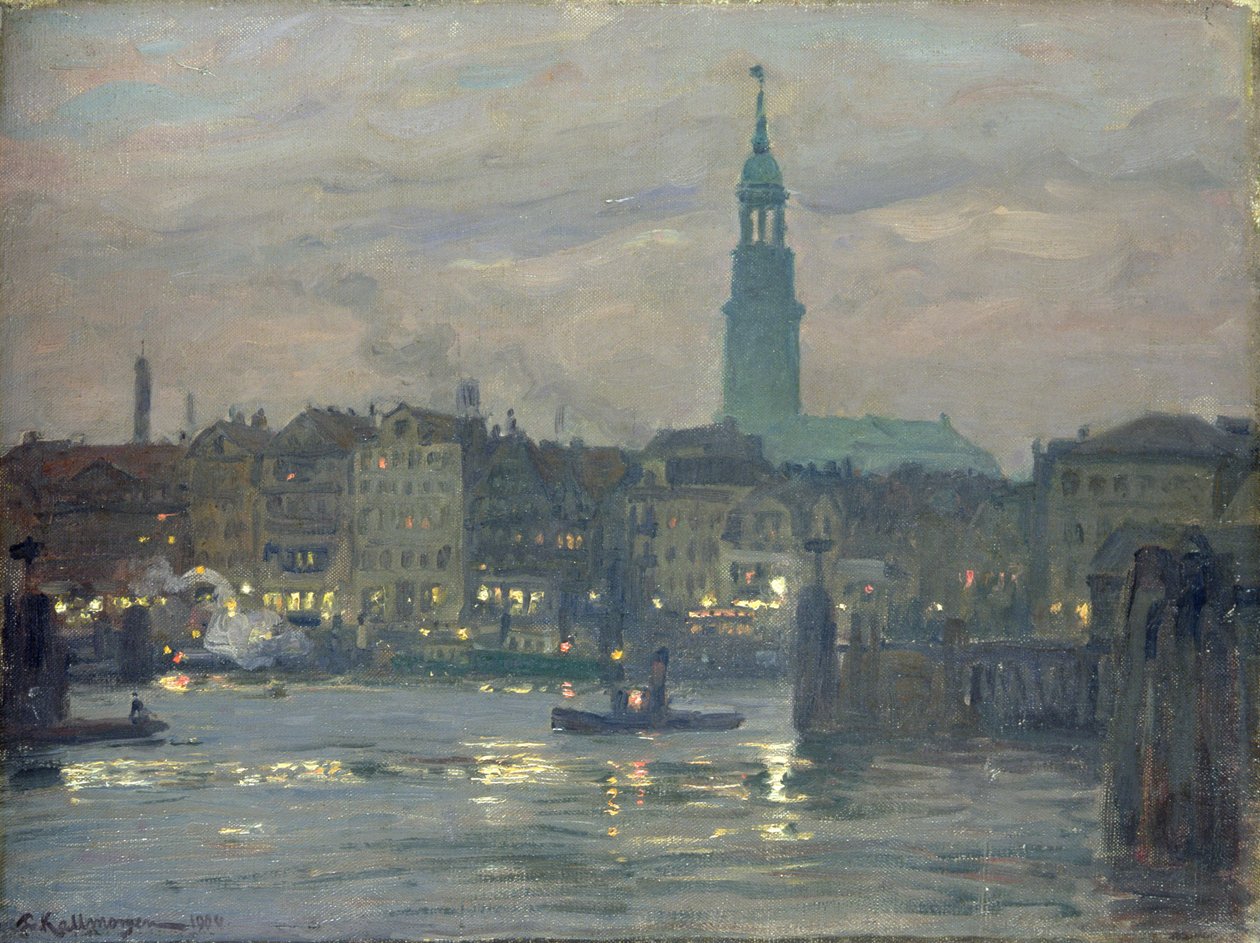Valojen laittaminen, 1904 tekijältä Friedrich Kallmorgen