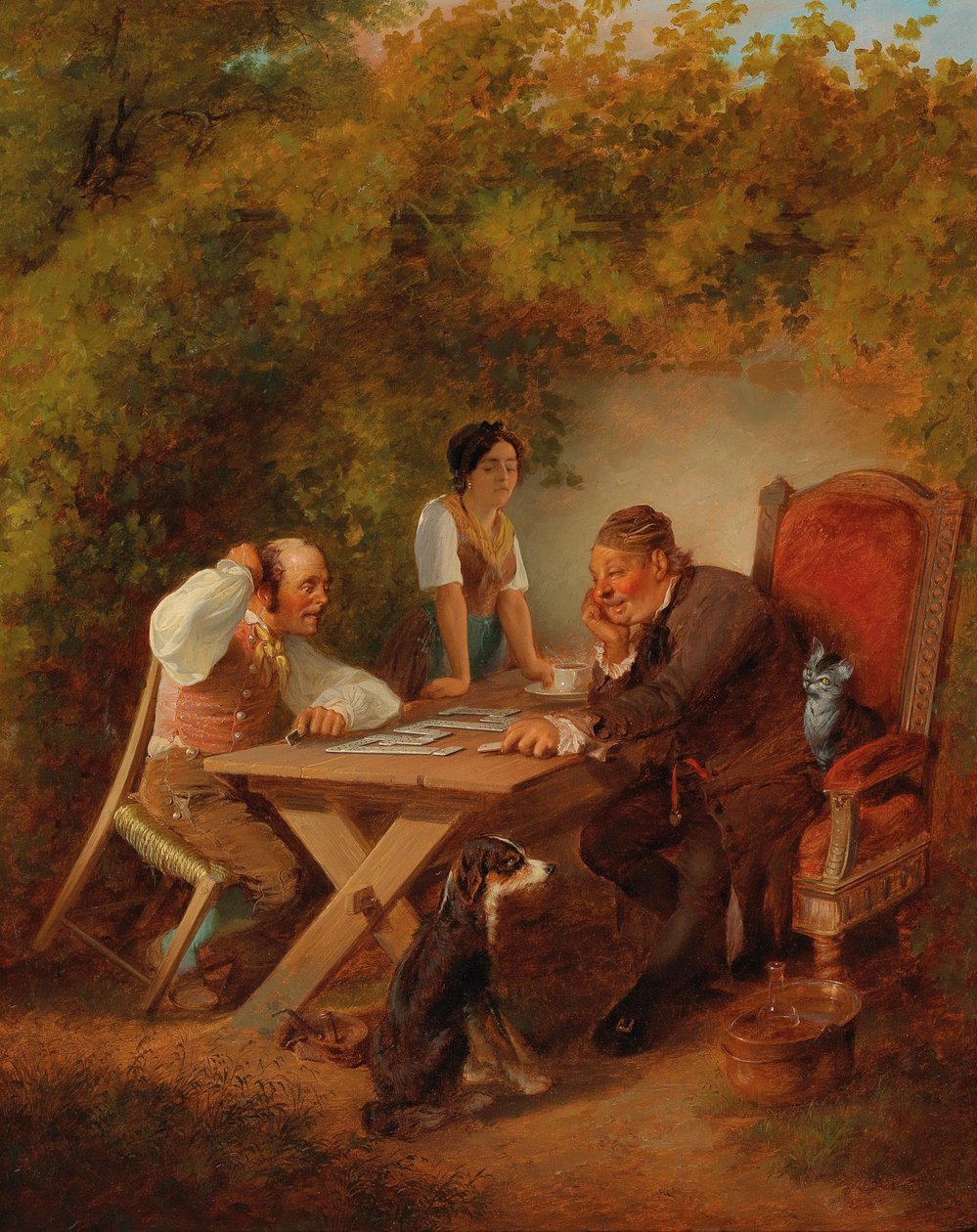 Domino -pelaajat tekijältä Friedrich Ludwig Christian Sturm