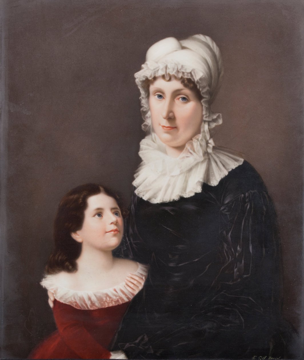 Lucretia Elizabeth Hanneby (Morgan) ja Judith Livingston. tekijältä Friedrich Till