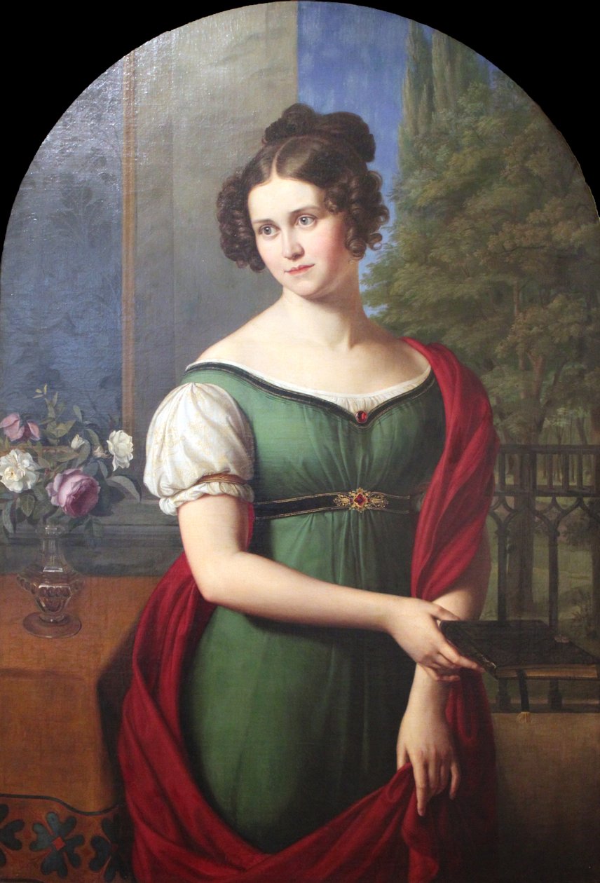 Bildnis Lili Parthey tekijältä Friedrich Wilhelm von Schadow