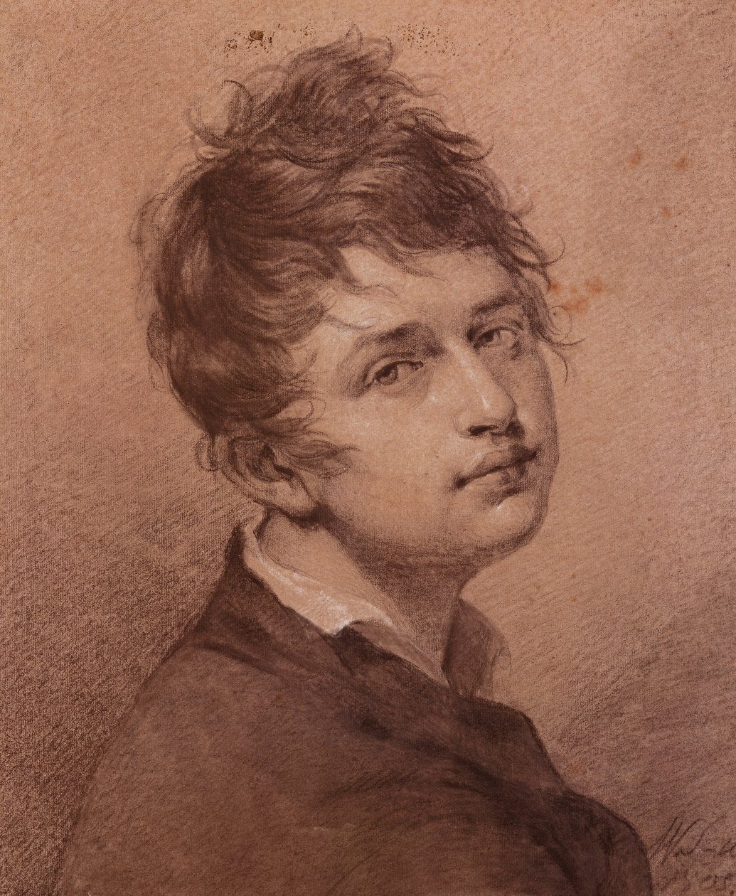 Omakuva, 1805 tekijältä Friedrich Wilhelm von Schadow