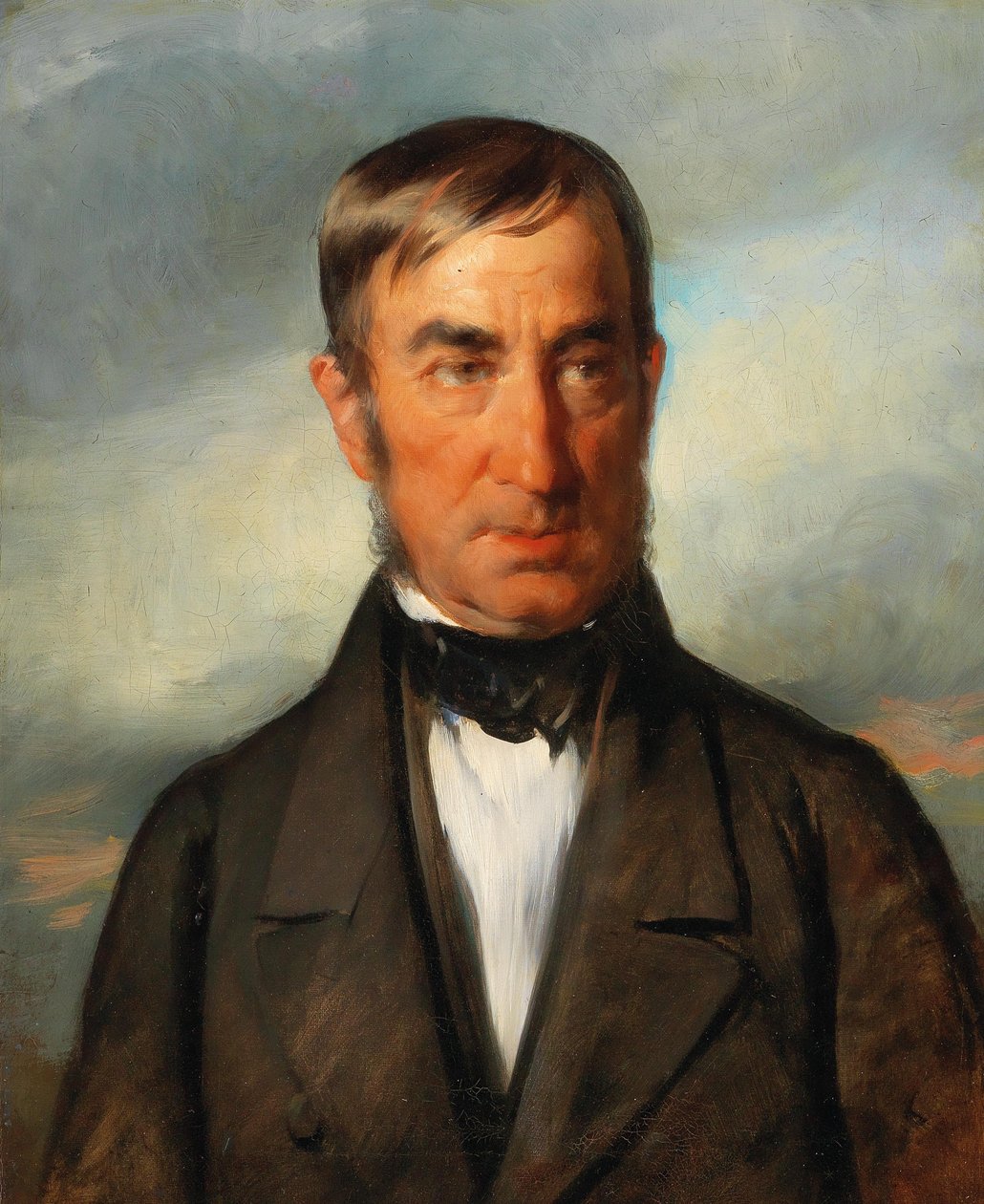 Muotitilan omistajan Joseph Lagerin muotokuva tekijältä Friedrich von Amerling