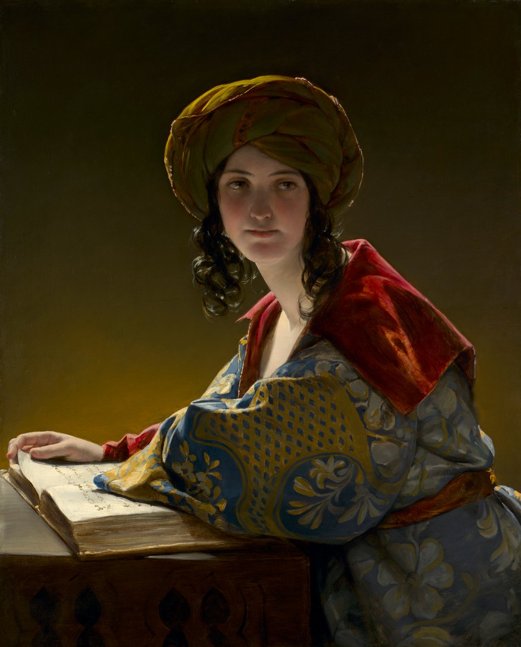 Nuori itämainen nainen, 1838. tekijältä Friedrich Amerling