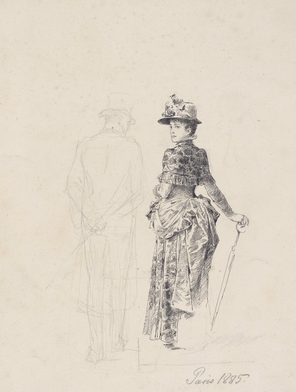 Pariisi 1885 tekijältä Friedrich August von Kaulbach