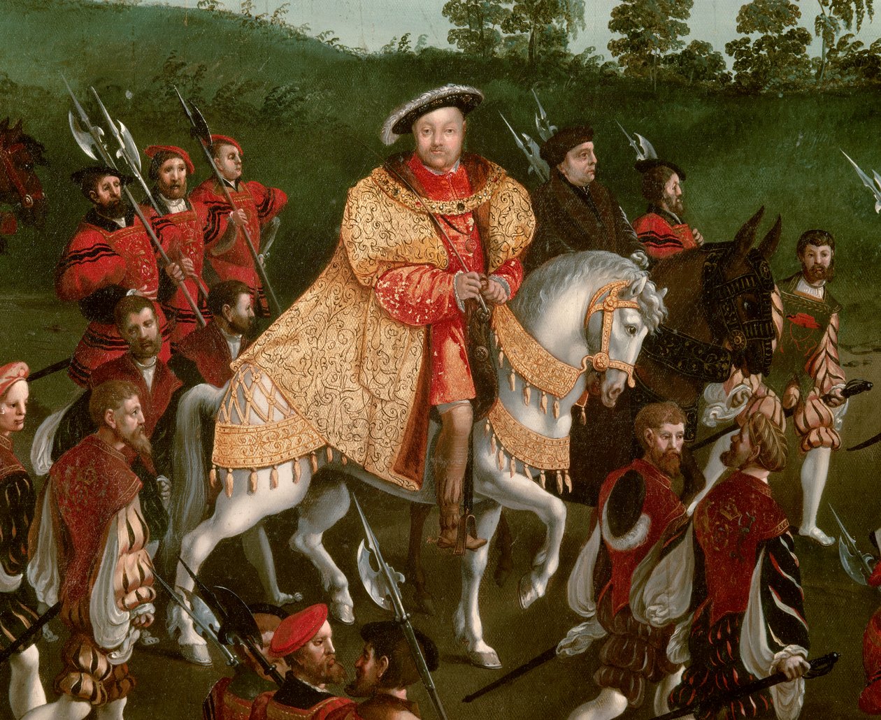 Francois I:n ja Henry VIII:n haastattelu Kultaisen arkin leirillä 7. kesäkuuta tekijältä Friedrich Bouterwek