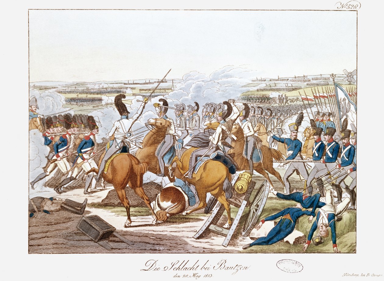 Bautzenin taistelu 20. toukokuuta 1813 tekijältä Friedrich Campe