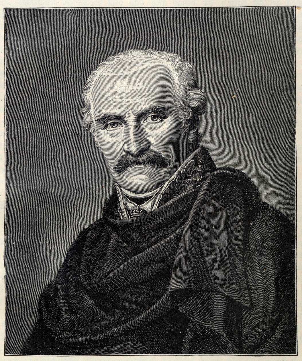Wahlstattin prinssin Gebhard Leberecht von Blücherin muotokuva 1742-1819. tekijältä Friedrich Carl Groger
