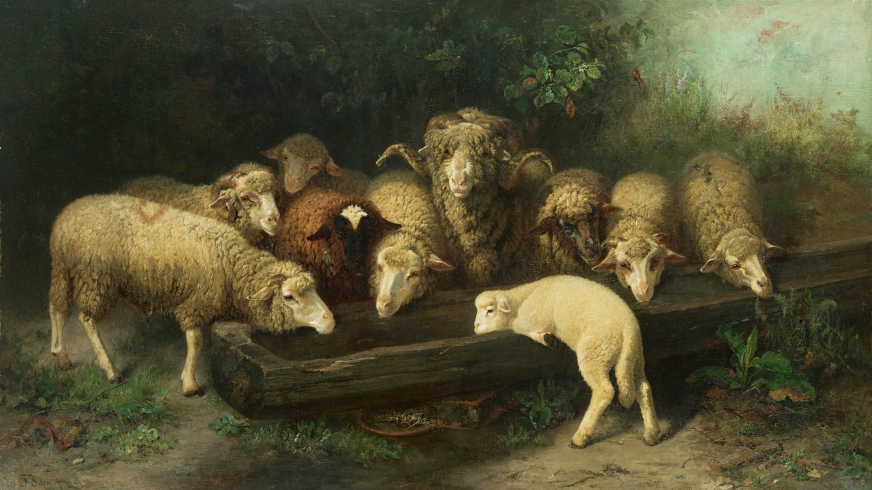 Lammaskaukalo, 1800-luku tekijältä Friedrich Ferdinand Schmalzigaug