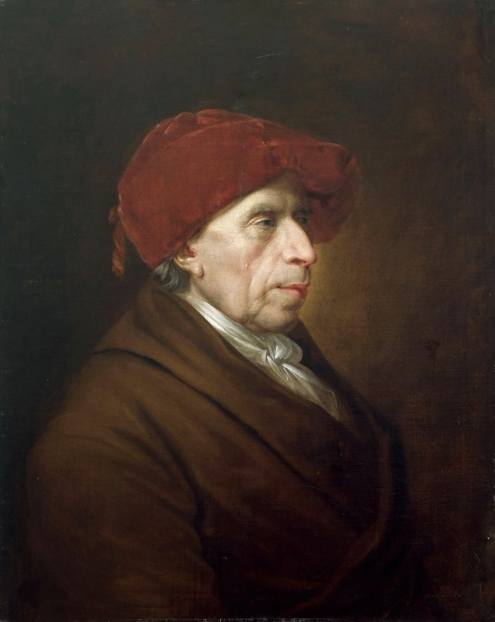 David Friedlanderin muotokuva 1750-1834, noin 1815. tekijältä Friedrich Georg Weitsch