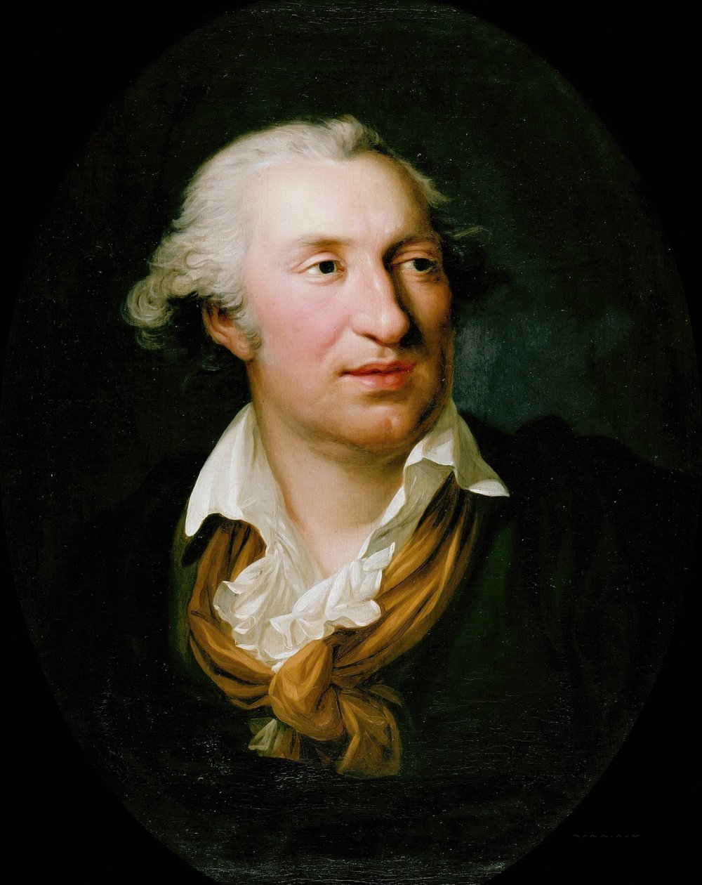 Johann Gottfried Schadowin muotokuva 1764-1850, 1795. tekijältä Friedrich Georg Weitsch