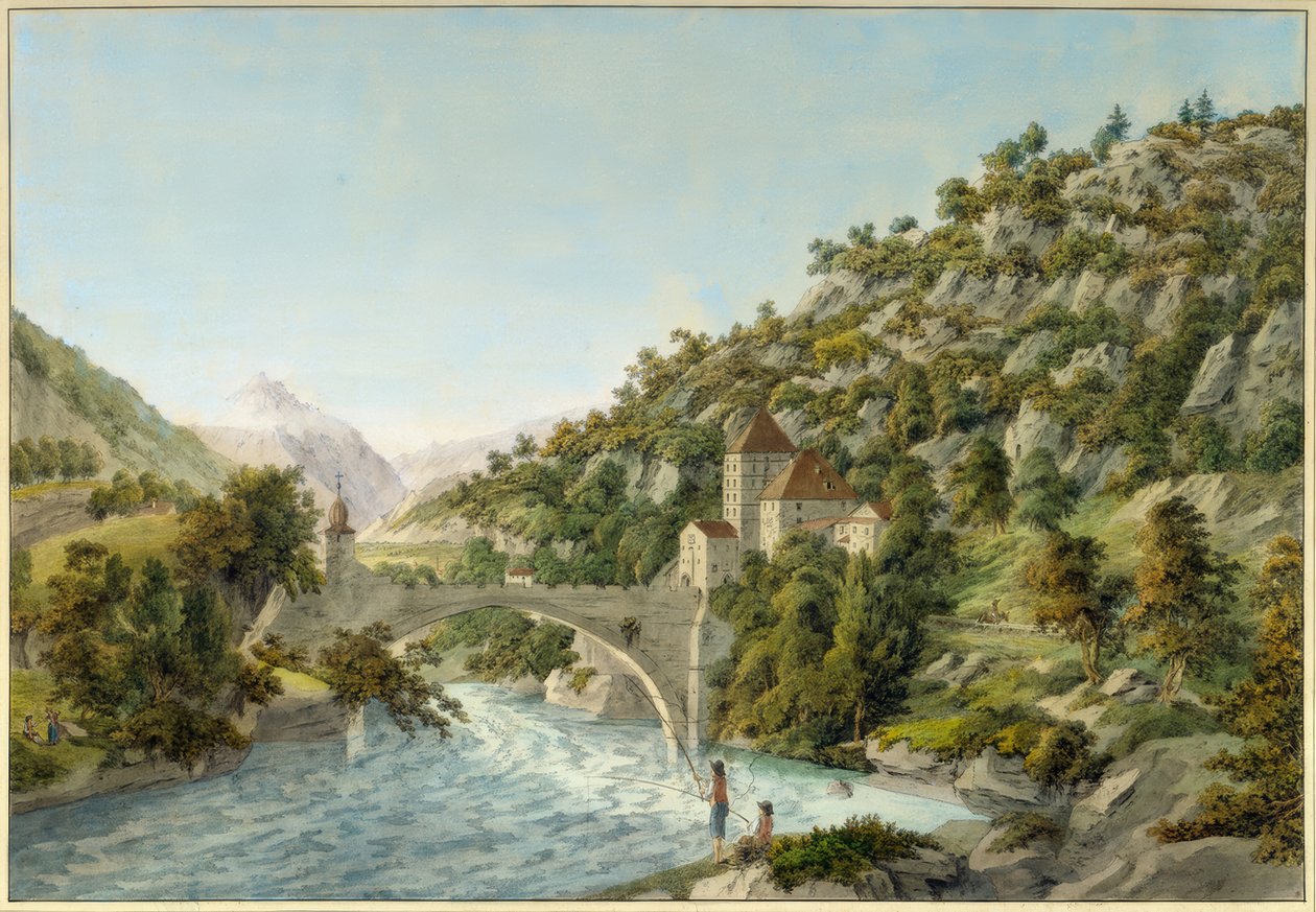 Saint-Mauricen silta tekijältä Friedrich Georg Wexelberg