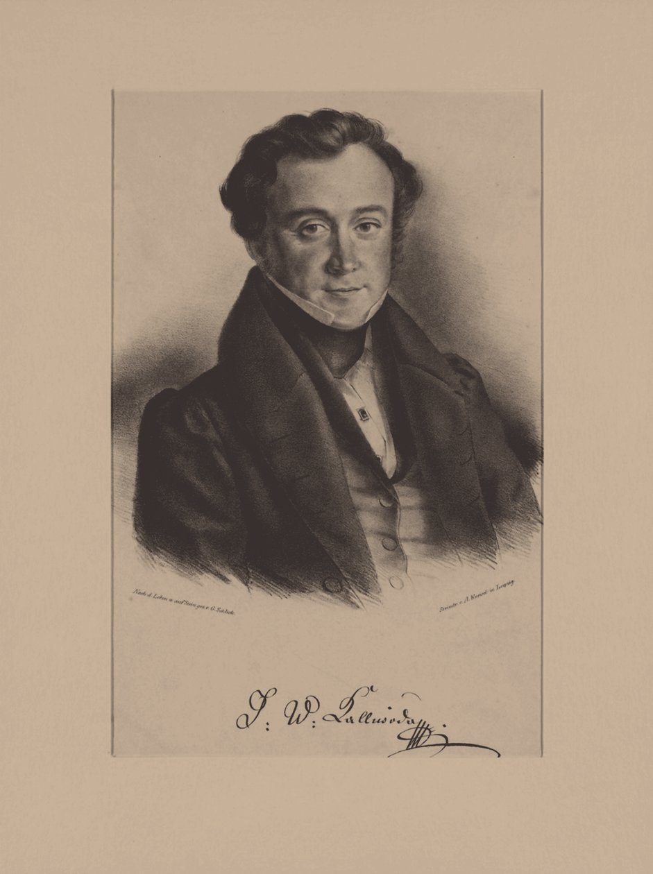 Muotokuva säveltäjä Jan Kalivodasta 1801-1866 tekijältä Friedrich Gustav Schlick