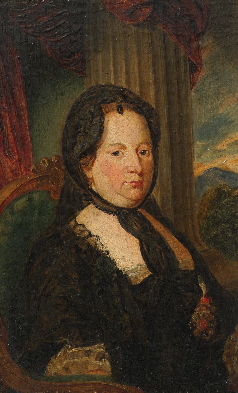 Keisarinna Maria Teresa surussa tekijältä Friedrich Hasslwander