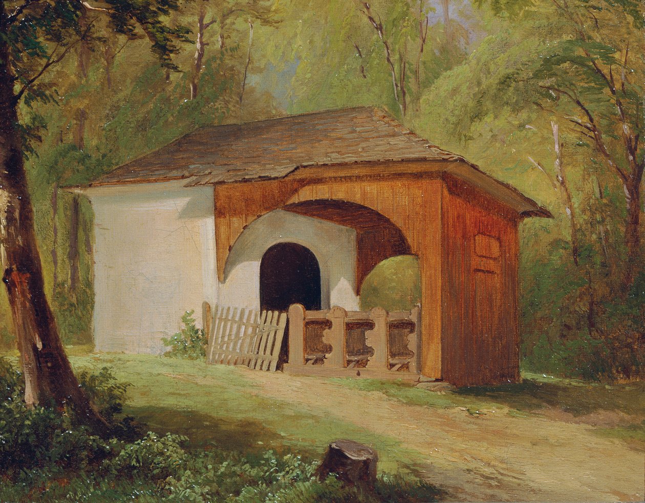 Waldkapelle tekijältä Friedrich Hasslwander