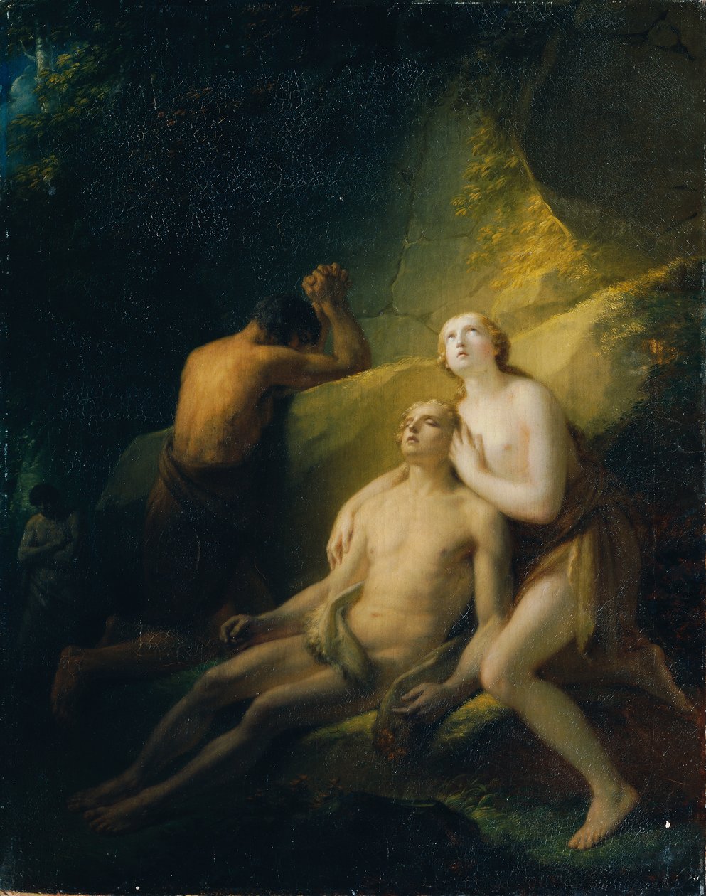 Aadam ja Eeva surevat kuollutta Abelia tekijältä Friedrich Heinrich Fuger