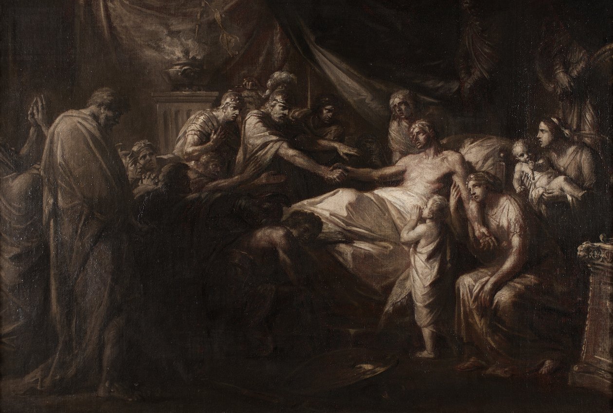 Der Tod des Germanicus tekijältä Friedrich Heinrich Fuger