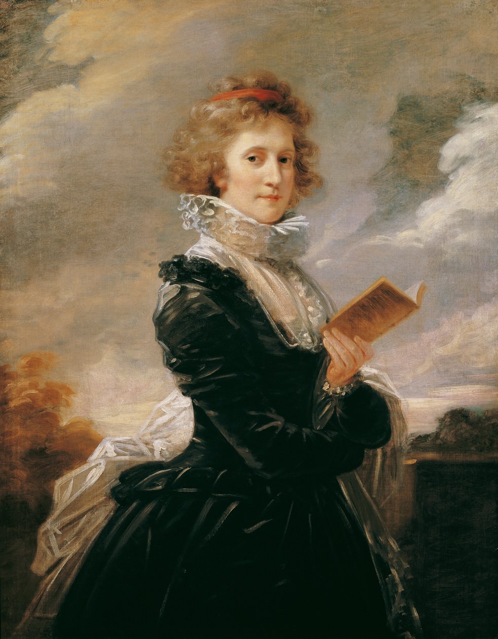 Näyttelijä Josefa Hortensia Füger, taiteilijan vaimo tekijältä Friedrich Heinrich Fuger