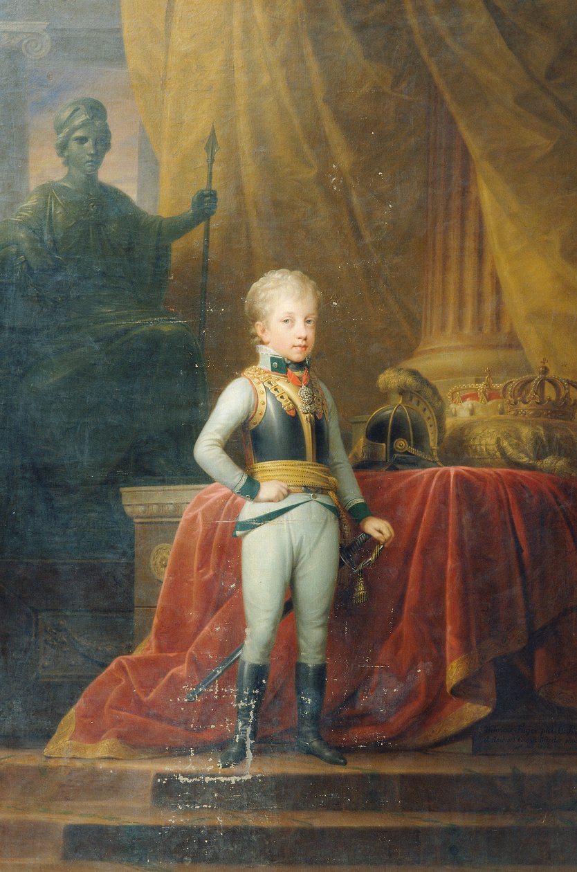 Arkkiherttua Ferdinand lapsena tekijältä Friedrich Heinrich Fuger
