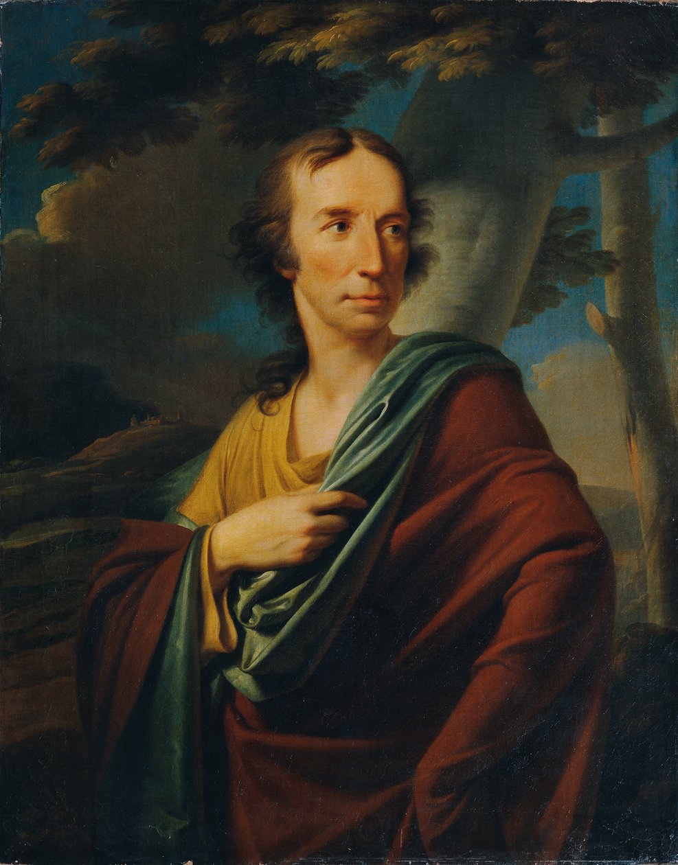 herrasmiehen muotokuva tekijältä Friedrich Heinrich Fuger