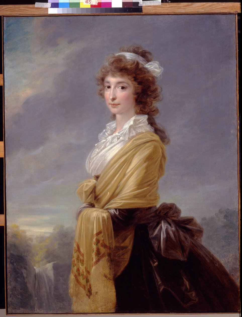 Muotokuva kreivi Elisabeth von Thun Hohensteinista (1764-1806) - Heinrich Friedrich Fuegerin (1751-1818) maalaus, huile sur toile tekijältä Friedrich Heinrich Fuger