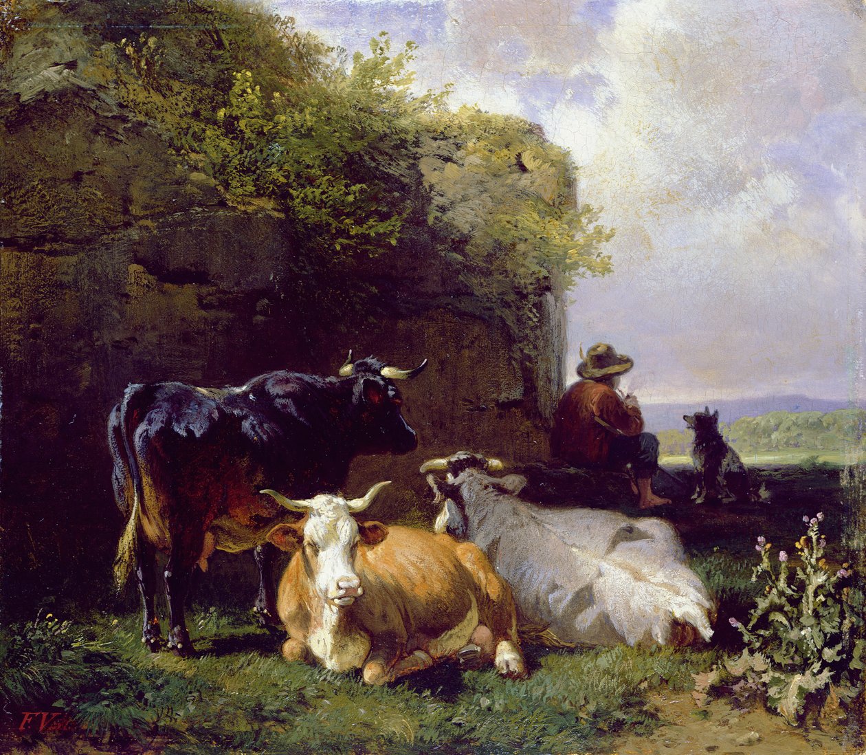 Tuntematon kuva tekijältä Friedrich Johann Voltz