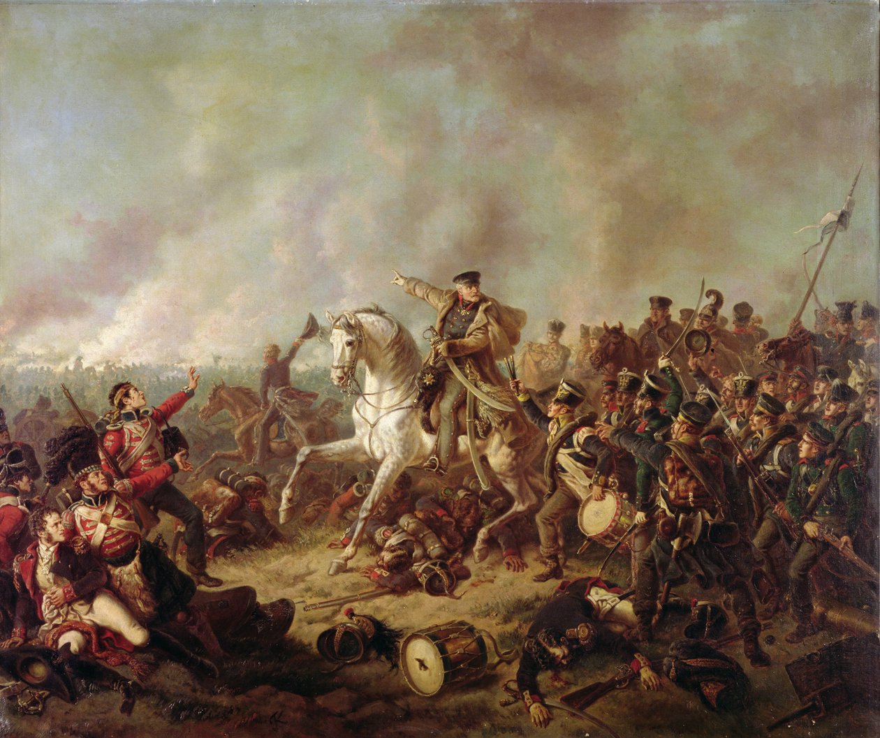 Waterloon taistelu tekijältä Friedrich Kaiser