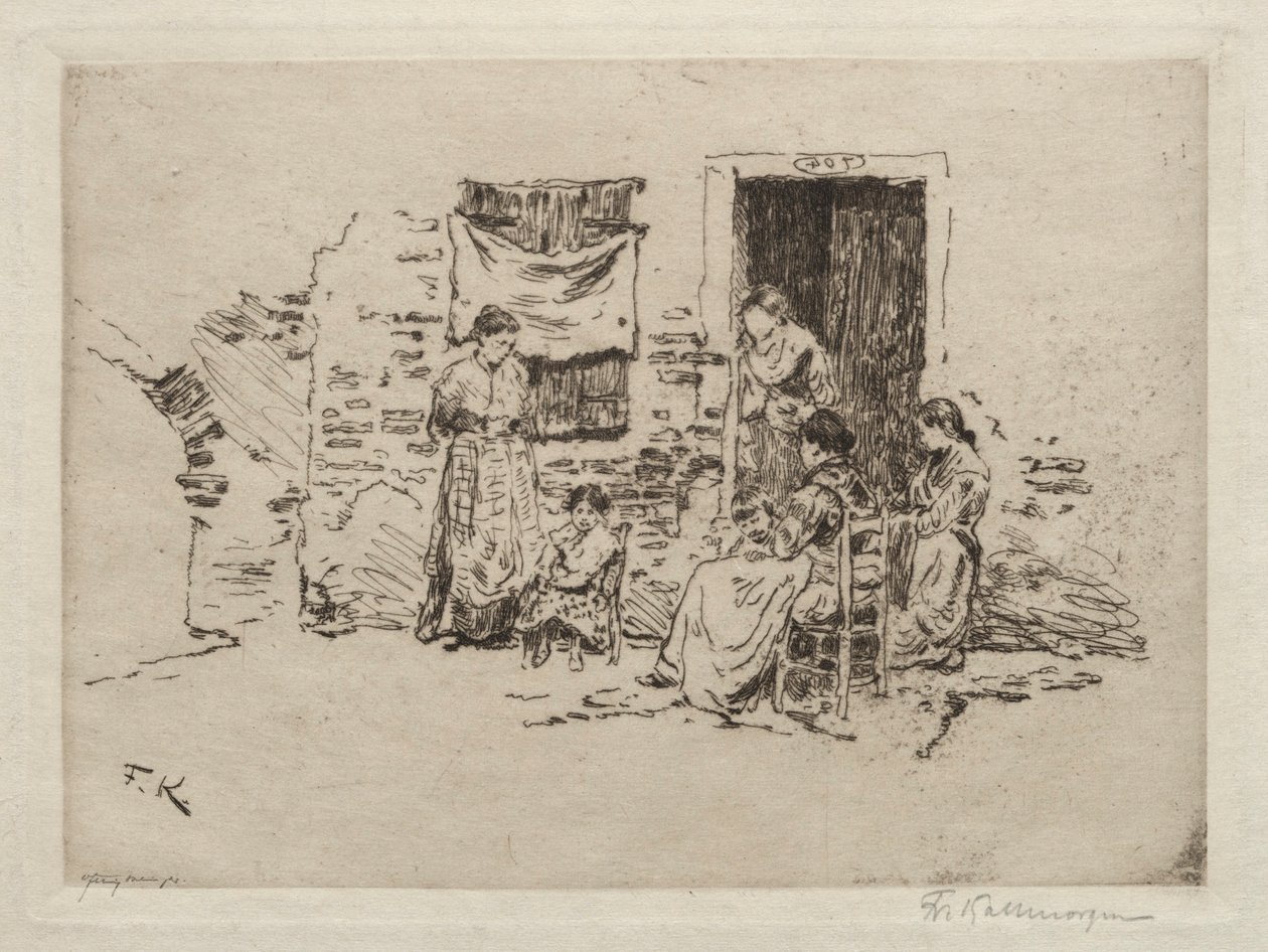 Chioggia tekijältä Friedrich Kallmorgan