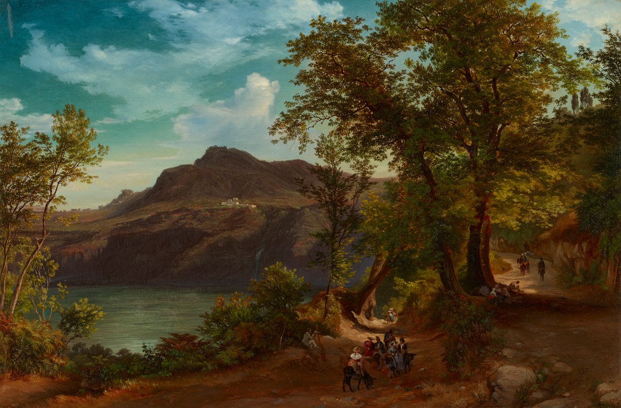 Monte Cavo lähellä Albanoa tekijältä Friedrich Loos