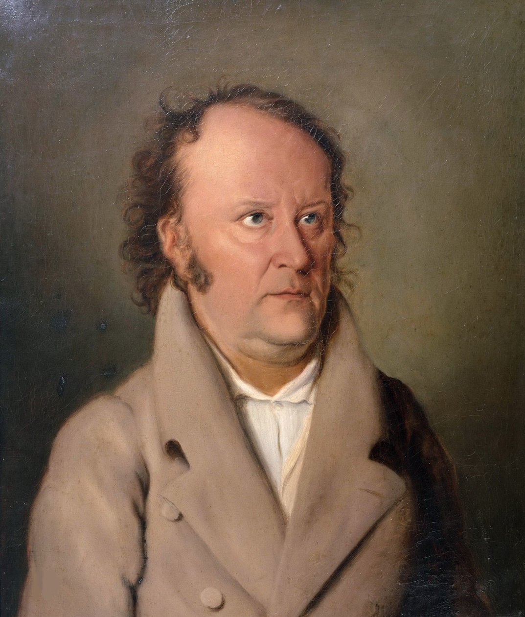Muotokuva kirjailija Jean Paulista 1763-1825, 1810. tekijältä Friedrich Meier