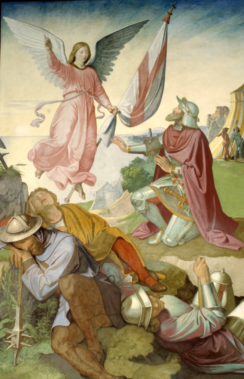 Godfreyn Bouillonin visio tekijältä Friedrich Overbeck