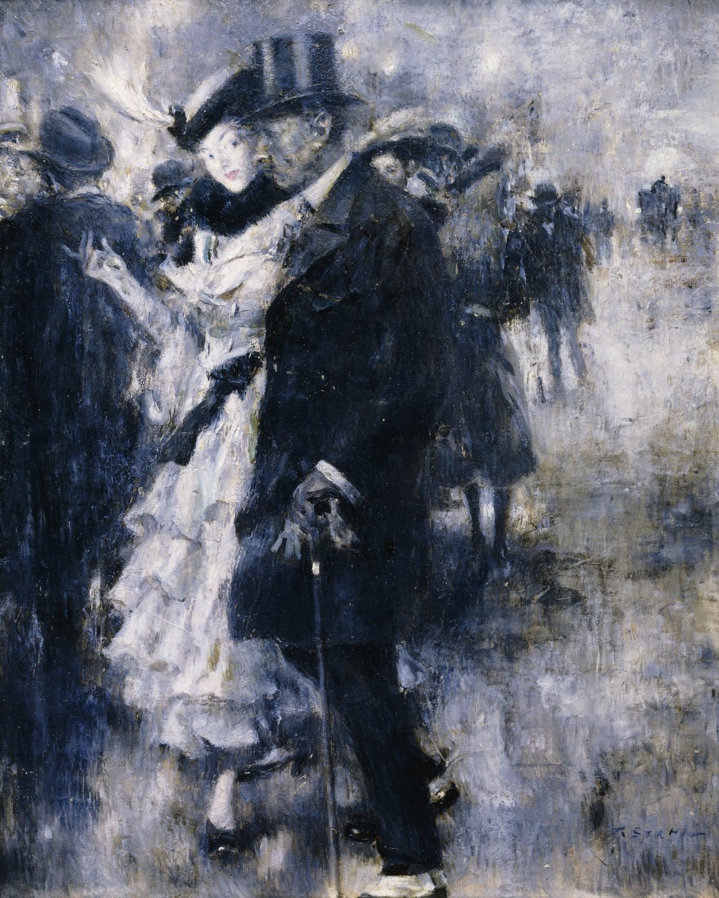 Tyylikäs pariskunta tekijältä Friedrich Stahl