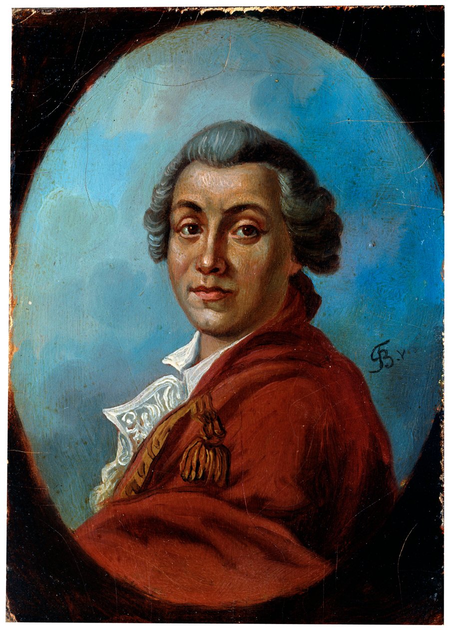 "Runoilija Aleksanteri Sumarokovin muotokuva", 1798 tekijältä Friedrich Tischbein