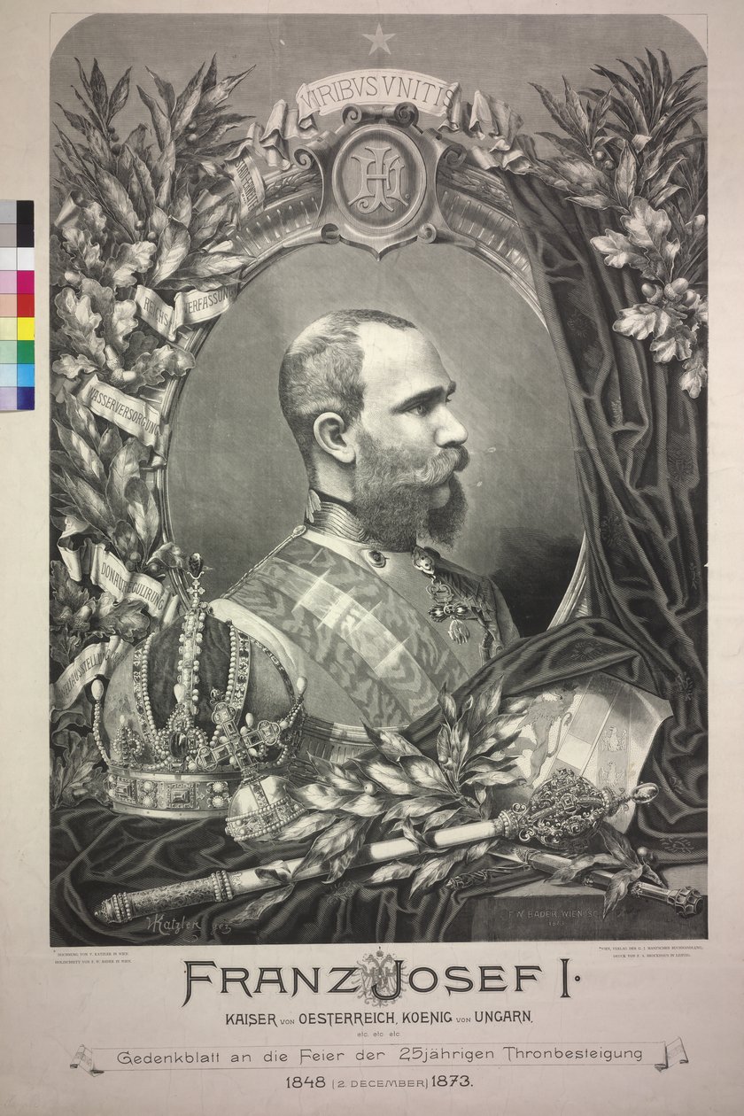 Itävallan keisari Franz Joseph I tekijältä Friedrich Wilhelm Bader