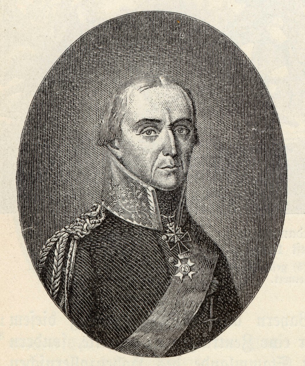 Friedrich Wilhelm Graf Bülow von Dennewitz 1755-1816. tekijältä Friedrich Wilhelm Bollinger