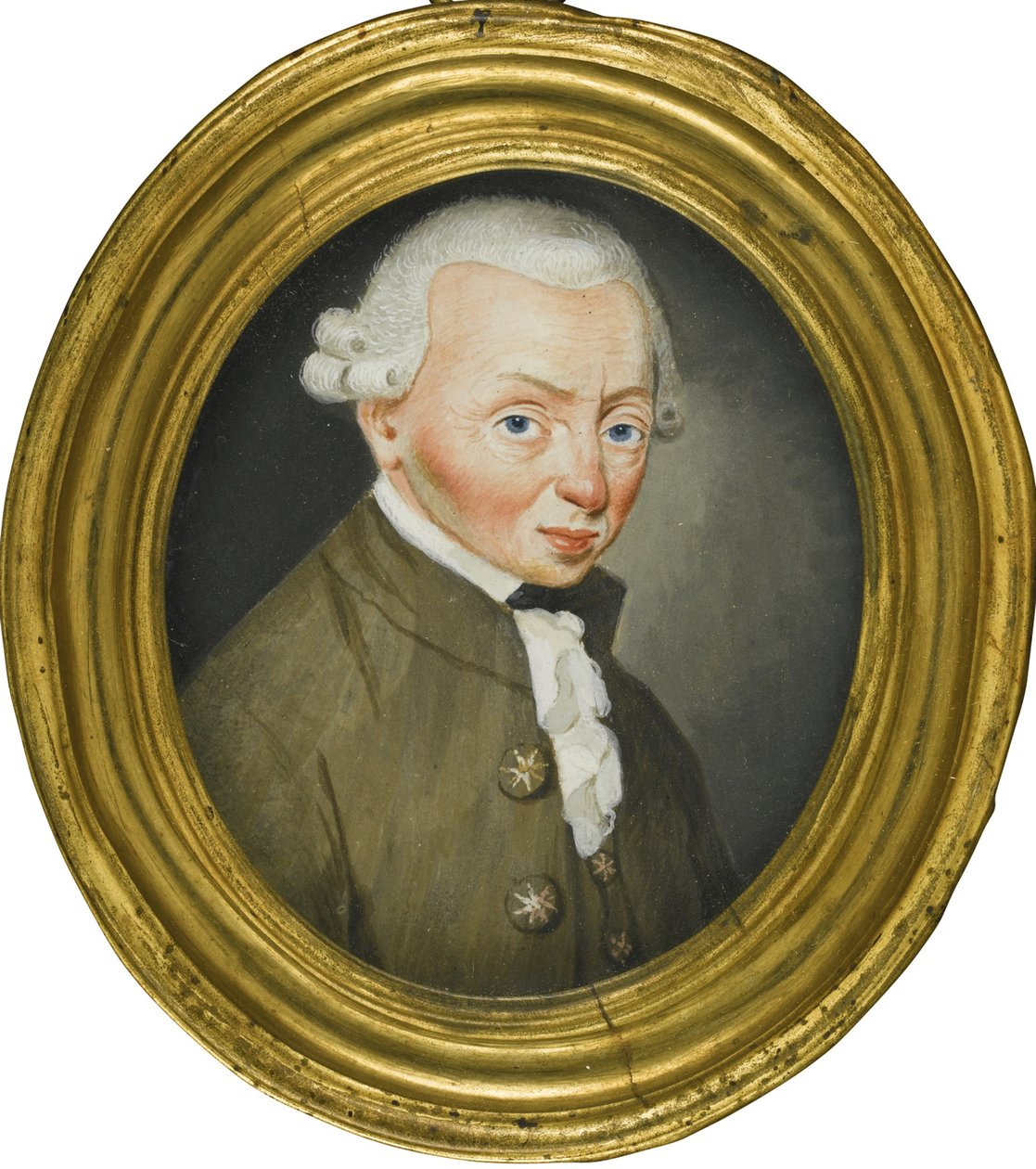 Immanuel Kantin muotokuva 1724-1804, 1765 tekijältä Friedrich Wilhelm Springer