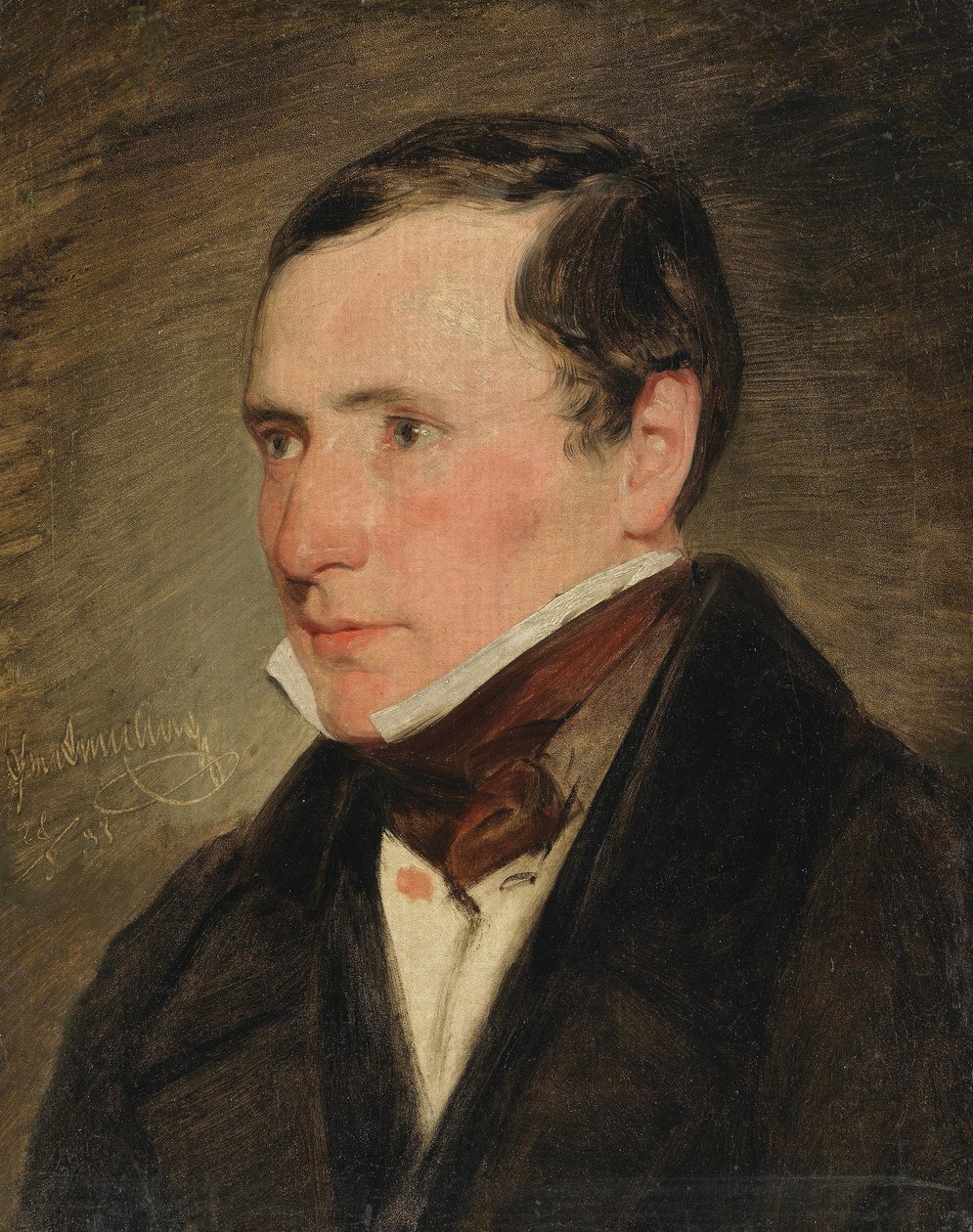 Nuoren miehen muotokuva tekijältä Friedrich von Amerling