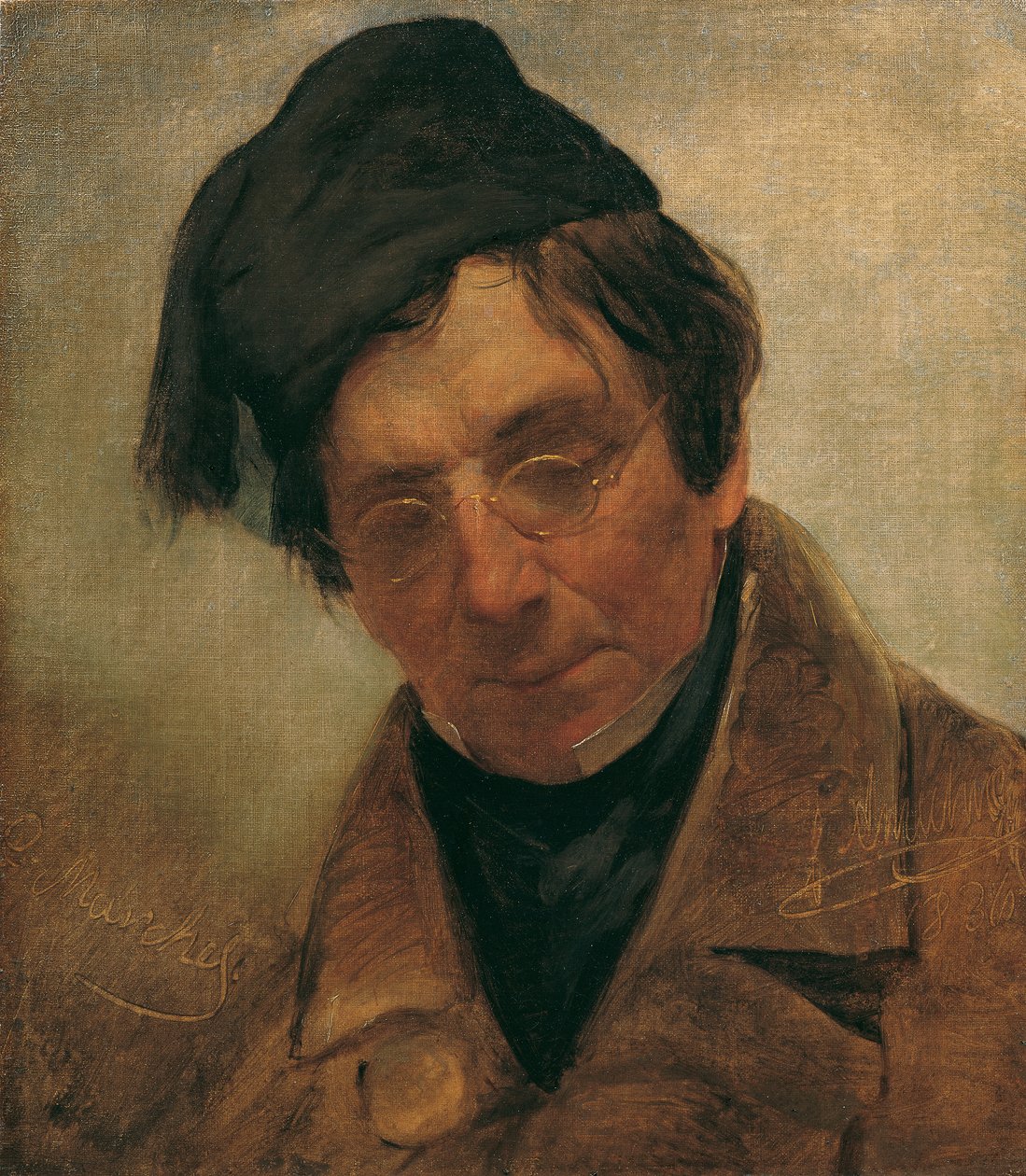 Kuvanveistäjä Pompeo Marchesi tekijältä Friedrich von Amerling