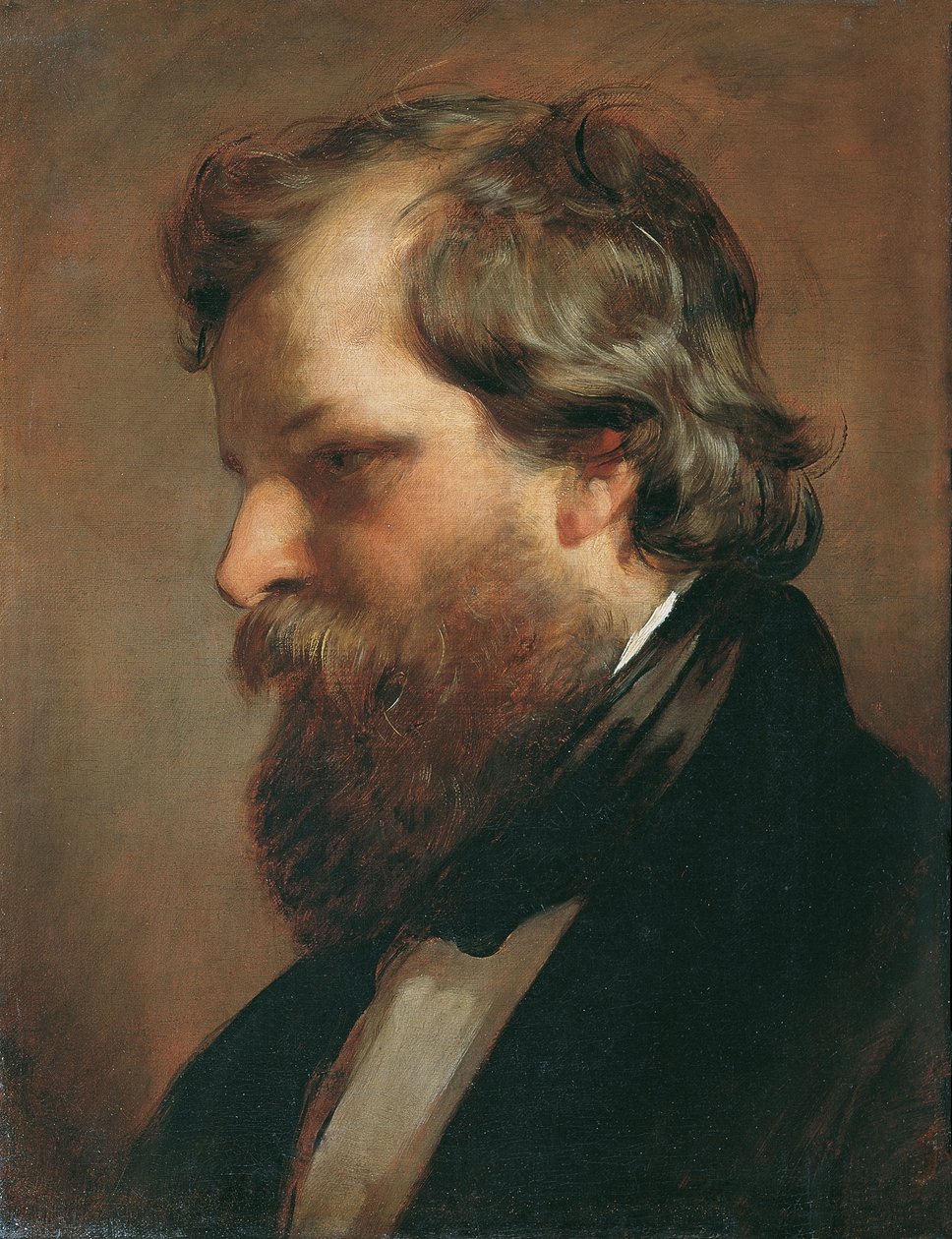 Taidemaalari Carl Rahl tekijältä Friedrich von Amerling