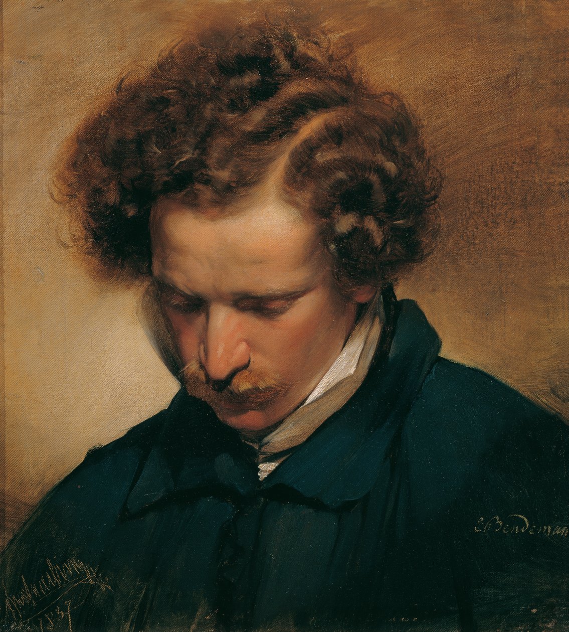 Taidemaalari Eduard Bendemann tekijältä Friedrich von Amerling